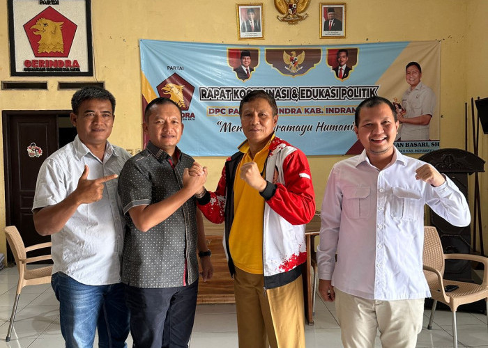 Bakal Calon Bupati H Bambang Hermanto Jalin Komunikasi Politik dengan Partai Gerindra