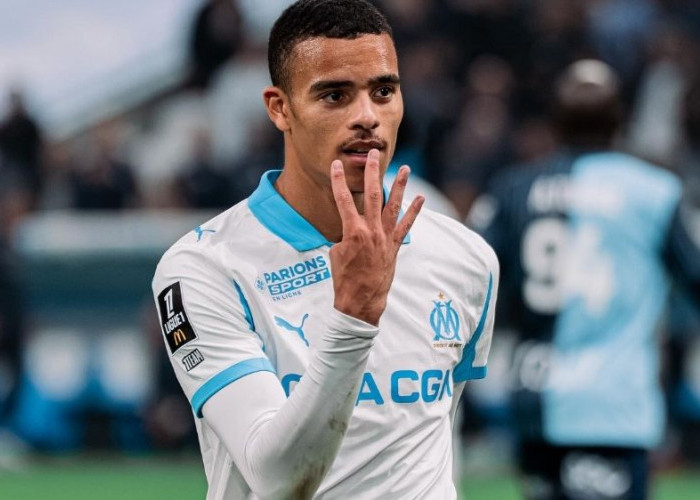 Empat Gol Mason Greenwood Guncang Velodrome, Marseille Kukuh di Puncak Klasemen Ligue 1