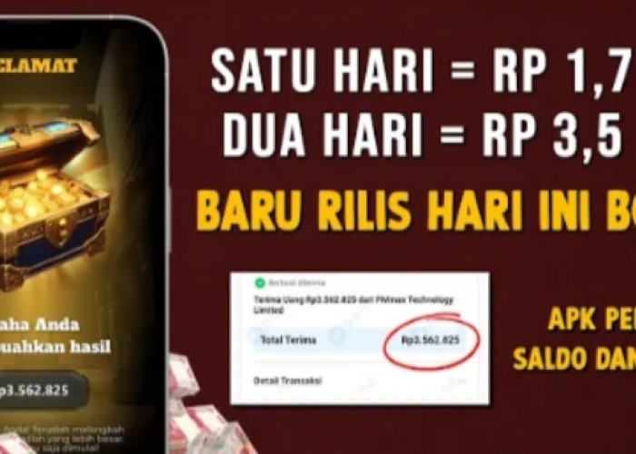 Gak Masuk Akal, Tapi Masuk ke DANA Rp3.562.825 dari APK Penghasil Uang, 100 Persen Tanpa Undang Teman!