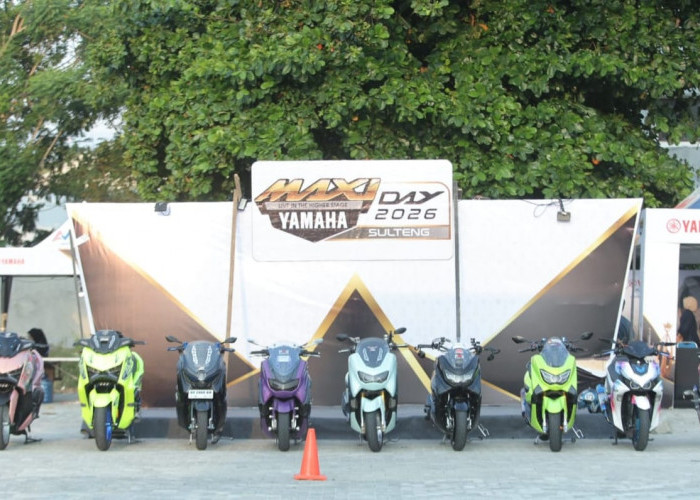 Ratusan Pengguna MAXi Yamaha Ramaikan MAXi Day 2026 di Palu, Berhadiahkan 1 Unit NMAX