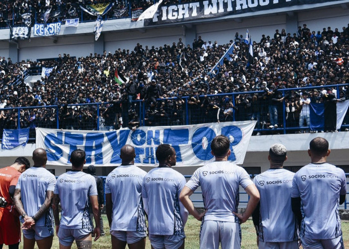 Ribuan Bobotoh Geruduk Latihan Persib, Marc Klok Janji Bawa Poin Penuh dari Markas Persija Jakarta