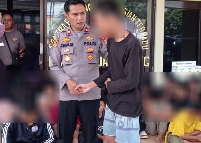 Sepuluh Remaja Diduga Anggota Geng Motor Diamankan Polisi