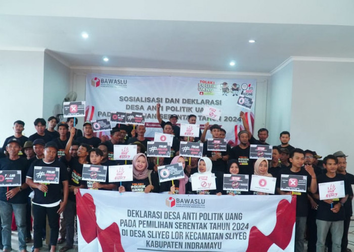 Bawaslu Kabupaten Indramayu Gencar Sosialisasi Tolak Politik Uang di Pilkada Serentak 2024