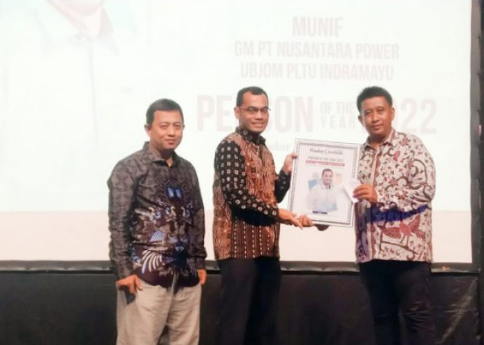 PLTU Indramayu Terima Penghargaan Person Of The Year Radar Cirebon, Perusahaan Innovatif Melawan Pandemi 