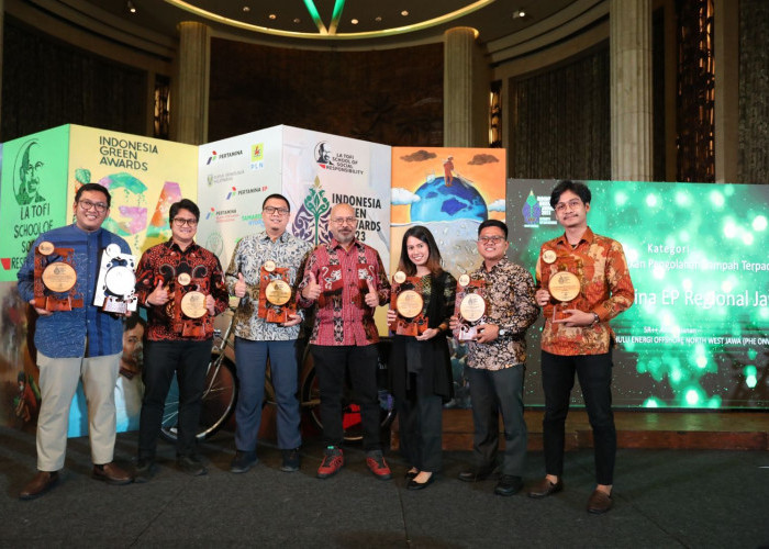 Subholding Upstram Pertamina Panen Penghargaan Indonesia Green Awards