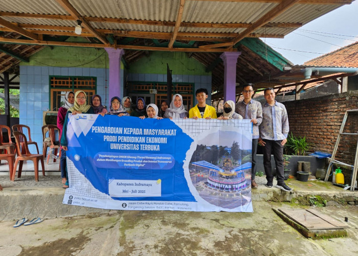 Universitas Terbuka Dukung UMKM Siwang Indramayu Lewat Transformasi Digital dan Hibah Peralatan