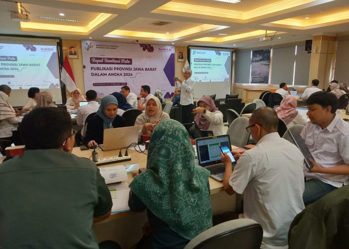 Diskominfo Jabar - BPS Finalisasi Data Jawa Barat Dalam Angka 2024 