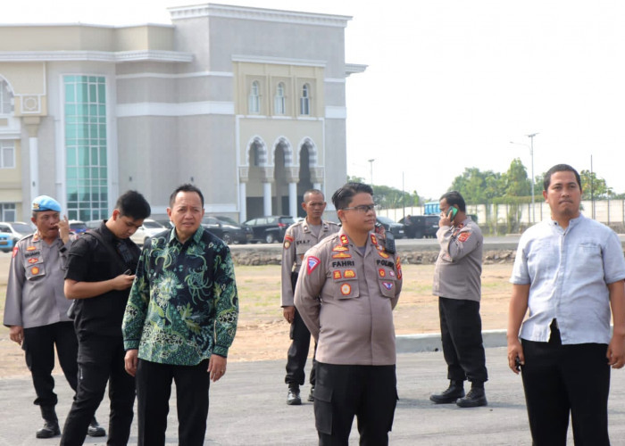 Kapolres Indramayu Pastikan Kesiapan Embarkasi Haji Indramayu, 80 Personal Siap Lakukan Pengamanan