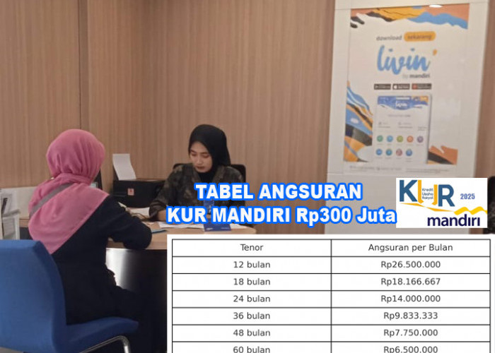 Butuh Modal Usaha Cepat? Intip Skema Cicilan KUR Mandiri Rp300 Juta, Ini Syarat Terbarunya!