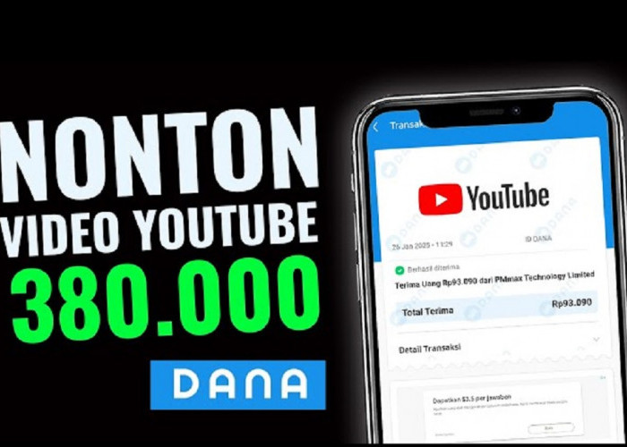 Dapatkan Saldo DANA 300 Ribu Perhari dengan Menonton Video Youtube! Aplikasi Terbukti Penghasil Uang 2025