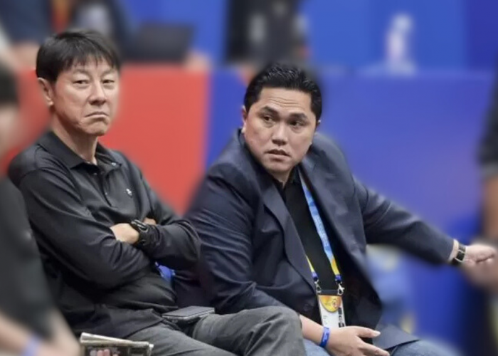 Erick Thohir Sampai Terlibat, Tagar Shin Tae-yong Out Mengeras Kembali, Sumardji: 'Ngawur, Terlalu Digoreng'