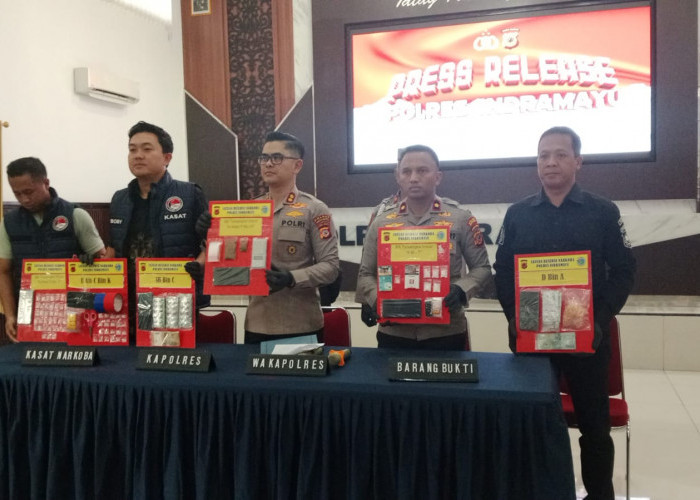 Polisi Ungkap 25 Kasus Narkoba, Amankan 30 Tersangka dan Barang Bukti Ratusan Gram Sabu