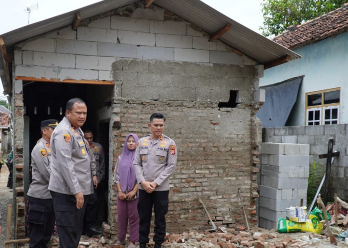 Wakapolda Jabar Tinjau Progres Pembanguan Rutilahu di Indramayu