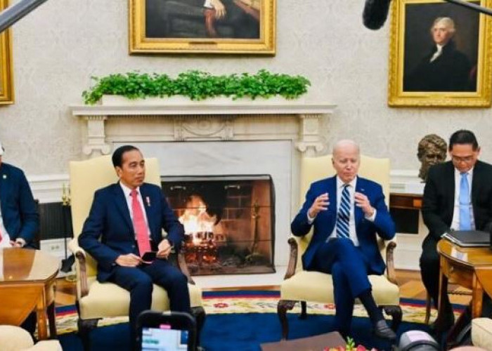 Presiden Jokowi Bertemu Presiden Biden, Bahas Kemitraan Indonesia-AS untuk Perdamaian Global