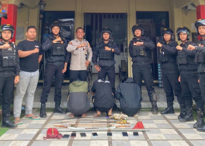 Terlibat Geng Motor, 3 Remaja Diamankan Polisi 