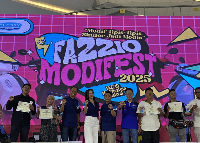 Fazzio Modifikasi Iconic Bikin Melirik Di Ajang Perdana Fazzio Modifest Samarinda