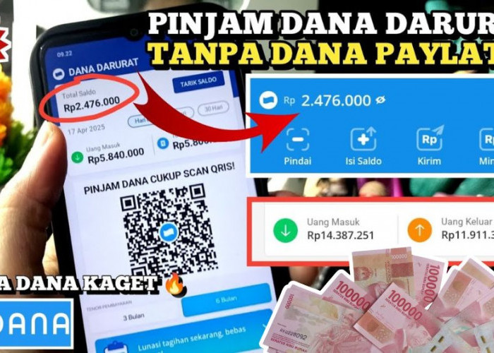 Lagi Butuh Uang Cepat? Dana Darurat Solusinya! Bisa Cair Sampai Rp2.476.000 Tanpa Paylater, Begini caranya!