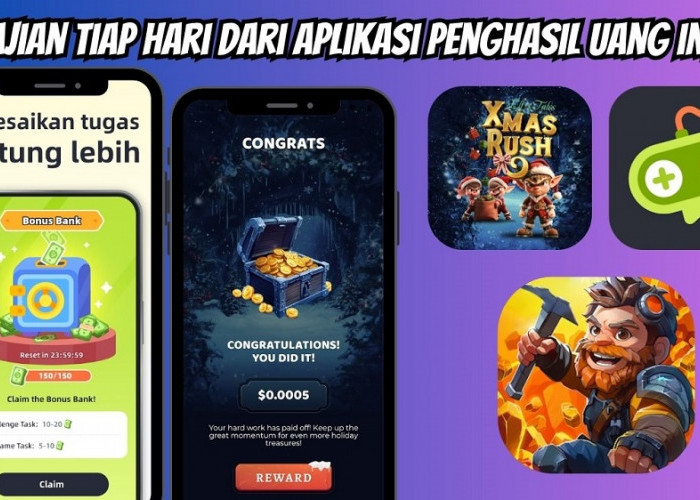 Saldo Dana Gratis Langsung Cair Lewat 3 Aplikasi Penghasil Uang Ini, Rp50.000 Per-Tugas! Gini Caranya