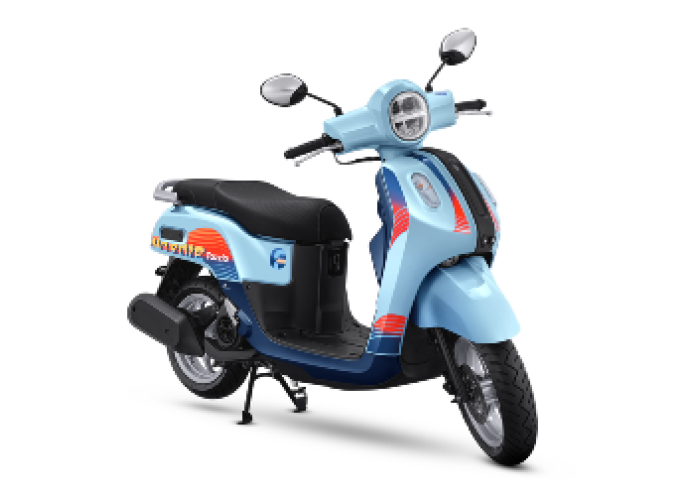 Yamaha Fazzio Hadirkan Special Edition Sunset Blue, Tampilkan Nuansa Retro Summer yang Semakin Skena