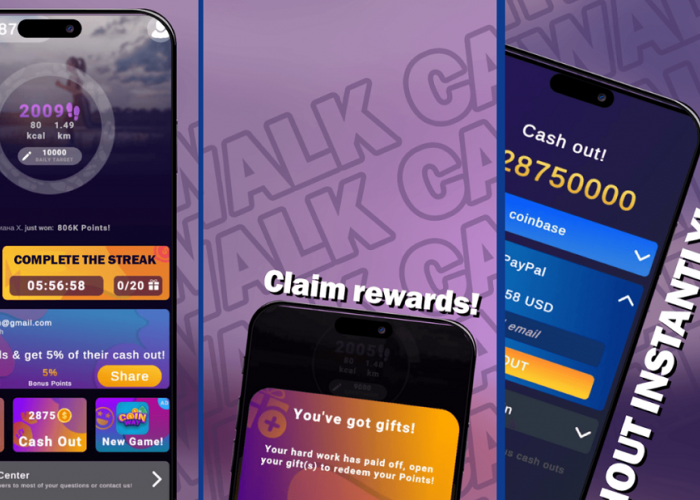 Aplikasi Penghasil Uang Terbukti Membayar Ini Akan Bayar Kamu Setiap Jalan Kaki! Cashwalk Earn Cash