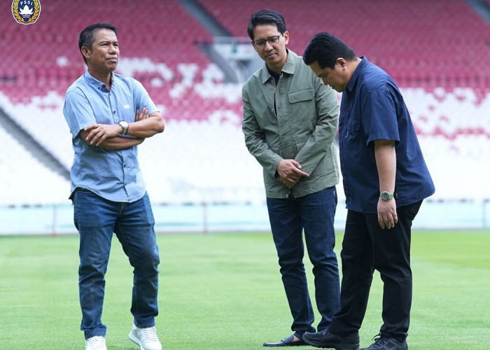 Rumput SUGBK Makin Bagus! Siap Digunakan Pemain Timnas Indonesia, Bisa Juga untuk Selebrasi Knee Slide