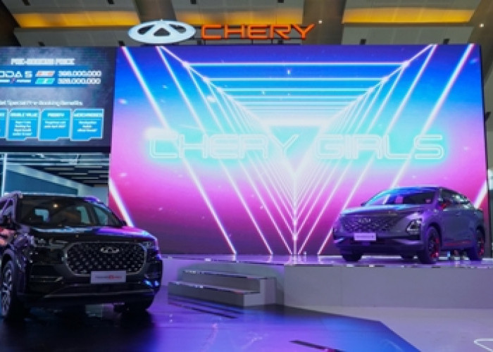 Chery Catat 500 Lebih Unit Penjualan Mobil di IIMS 2023
