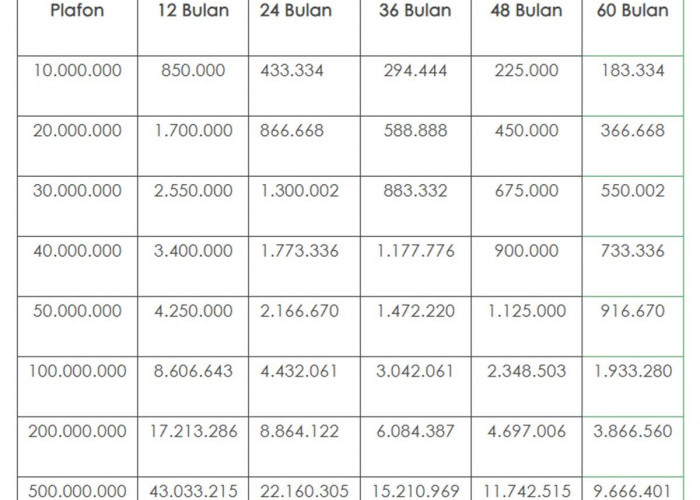 Syarat Mudah, Bunga Rendah! Tabel Angsuran KUR BRI 2025 Mulai Dari Rp 10 Juta, Cek Cara dan Syaratnya Di Sini!