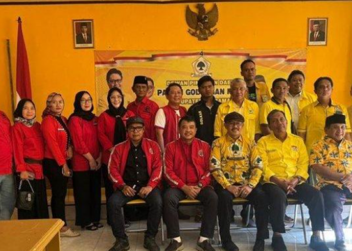 Menjelang Pilkada Indramayu 2024, PDIP Bertandang ke Markas Golkar: Ada Apa? 