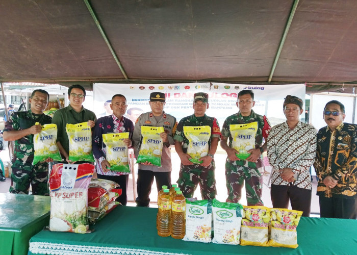 Kodim bersama Bulog Indramayu Jalin Sinergi Program GPM dan Penyaluran Banpang