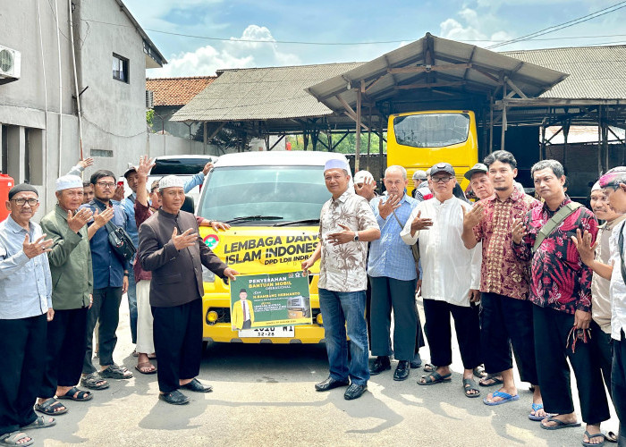 H.Bambang Hermanto Bantu 1 Unit Mobil Operasional Lembaga Dakwah Islam Indonesia (LDII) 