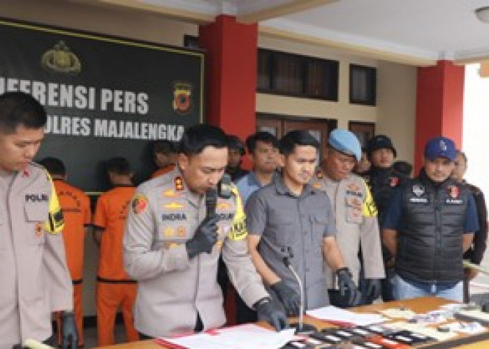 Polisi Majalengka Berhasil Tangkap 2 Pelaku Curanmor Asal Indramayu