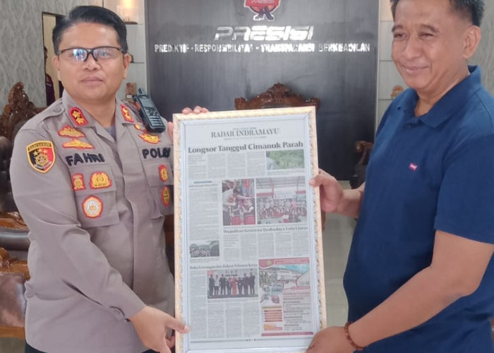 Radar Indramayu Apresiasi Kinerja Kapolres Dr M Fahri Siregar 