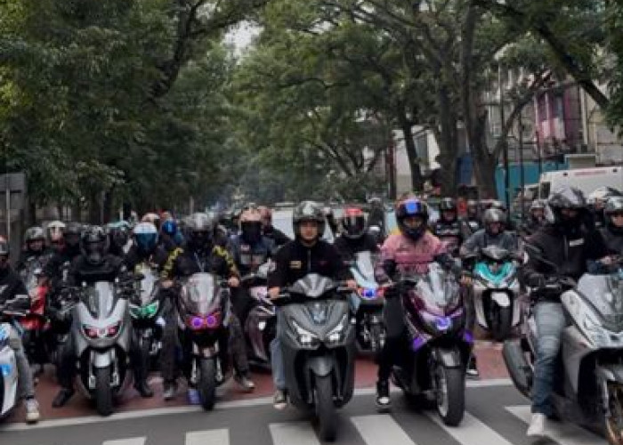 Kolaborasi Satu Dekade MAXI YAMAHA & PROSTREET, Sulap Lapangan Terbang Jadi Arena Adu Kecepatan