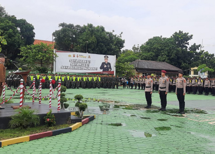 834 Personel Siap Amankan TPS Di Kabupaten Indramayu