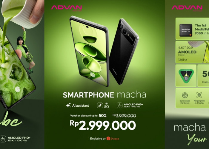 Smartphone Made In Indonesia! Teknologi Advan Macha 5G Siap Bawa Kamu Menjelajahi Masa Depan Dari Genggaman!
