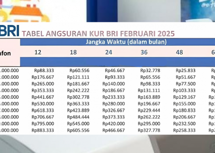 Ingin Kembangkan UMKM Anda Tapi Butuh Modal Tambahan? Simak Tabel Angsuran KUR BRI Rp 1-10 Juta