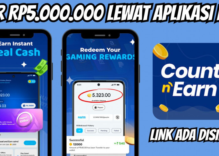 Mantap Bosku Langsung Cair Saldo Dana Gratis 2025 Lewat Aplikasi Penghasil Uang Ini, Saldo Masuk Rp5.000.000! 