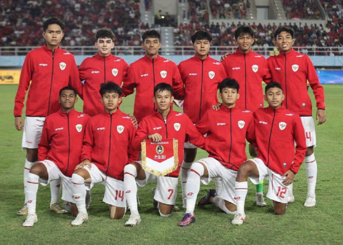 Recap International Friendly Match Indonesia Vs India U-17, Babak Pertama Indonesia Unggul 1-0 Atas India!