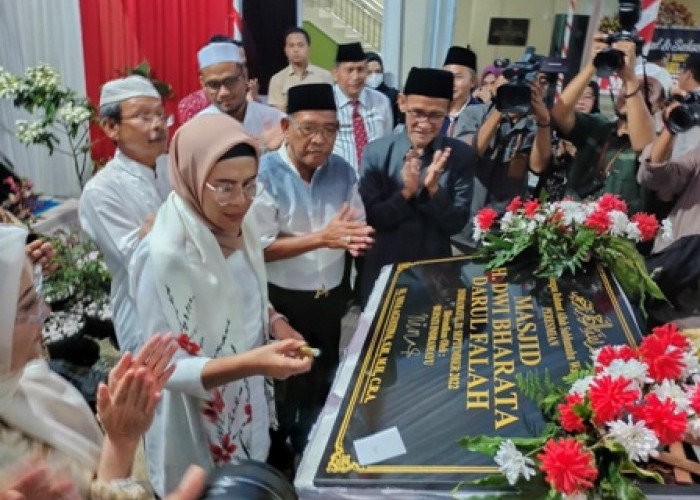 Bupati Resmikan Masjid H Dwi Bharata Darul Falah