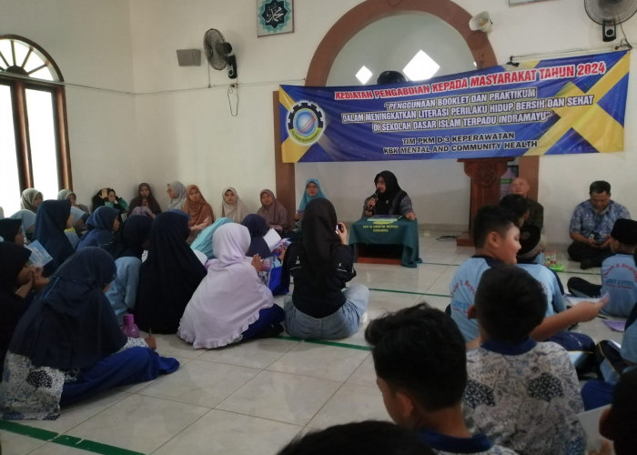 Tim PKM Polindra Gelar Penyuluhan PHBS untuk Tingkatkan Literasi Kesehatan Siswa SDIT Indramayu