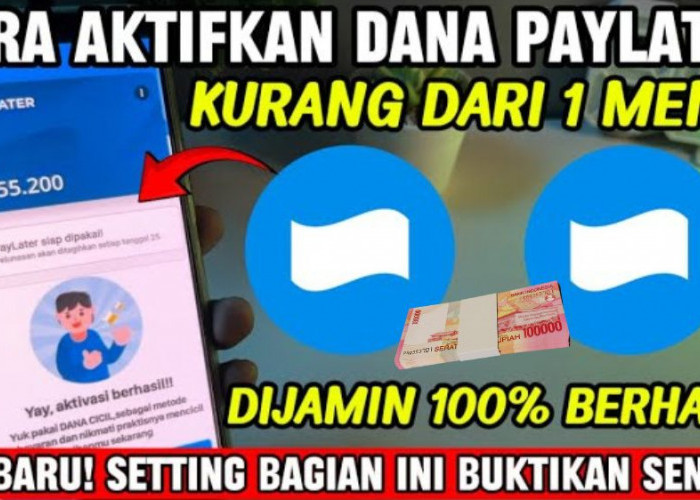Cara Dapat Pinjaman Dana Cicil dari DANA Paylater Cukup Upgrade Akun Premium dan Aktifkan Sekarang