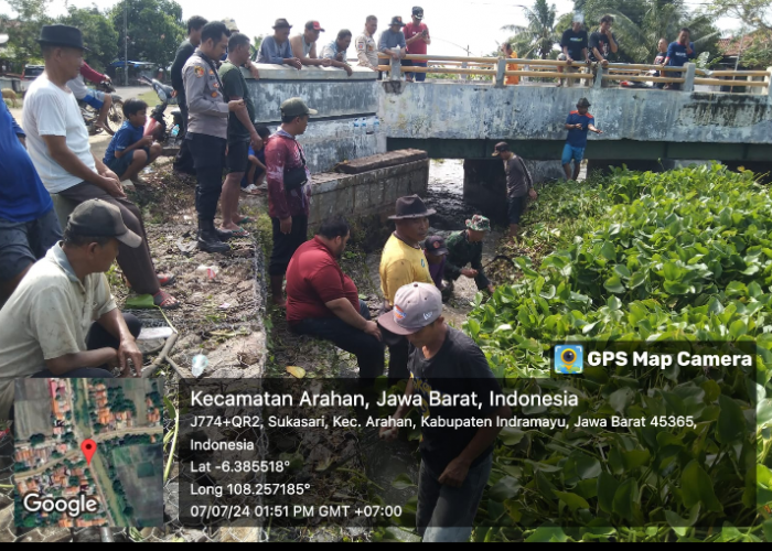 Kali Maja Bebas Eceng Gondok Berkat Sinergi Forkopimcam