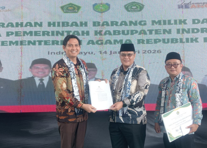 Hibahkan Tanah untuk Madrasah, Lucky Layak Dijuluki Bapak Madrasah Indramayu 