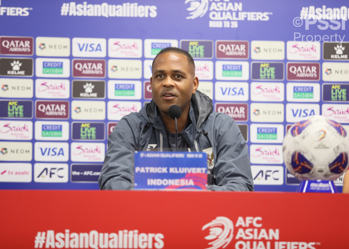 Meski Kalah Terbantai 6-0 Oleh Jepang, Patrick Kluivert Fokuskan Para Pemain pada Ronde 4 Kualifikasi Pildun