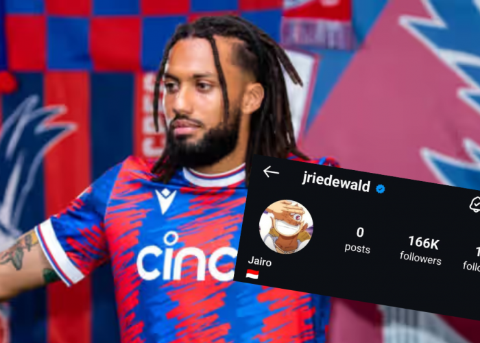 Jairo Riedewald Pasang Bendera 'Merah Putih' di Bio Instagram Miliknya, Erick Thohir Konfirmasi Masih Diproses