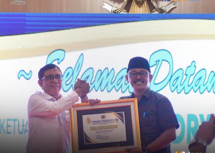 Indramayu Diganjar Penghargaan Nasional atas Peran Strategis Menjaga Ketahanan Pangan