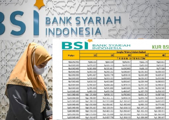 Cicilanya Super Fleksibel dan Halal! KUR BSI 2025 Tawarkan Pinjaman Rp45 Juta-Rp75 Juta, Ini Skema Lengkapnya 