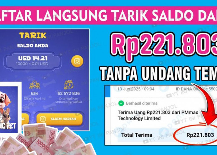  Kerja Hanya Rebahan Sambil Main HP Bisa Cuan Hingga Rp1.830.000 dari Aplikasi Penghasil Saldo Dana 2025 