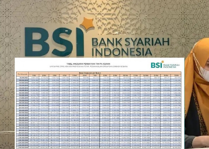 Angsuran Pinjaman Non KUR BSI Plafon 100 Juta, Dapatkan Skema Cicilan Halal Mulai dari 172 Ribu