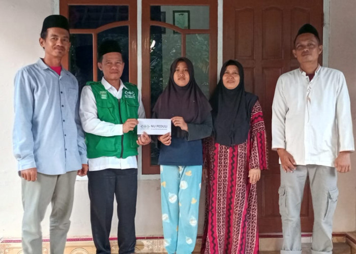 Peringati Hari Lahir Pancasila, MWC NU Kedokanbunder Santuni Anak Yatim dan Duafa